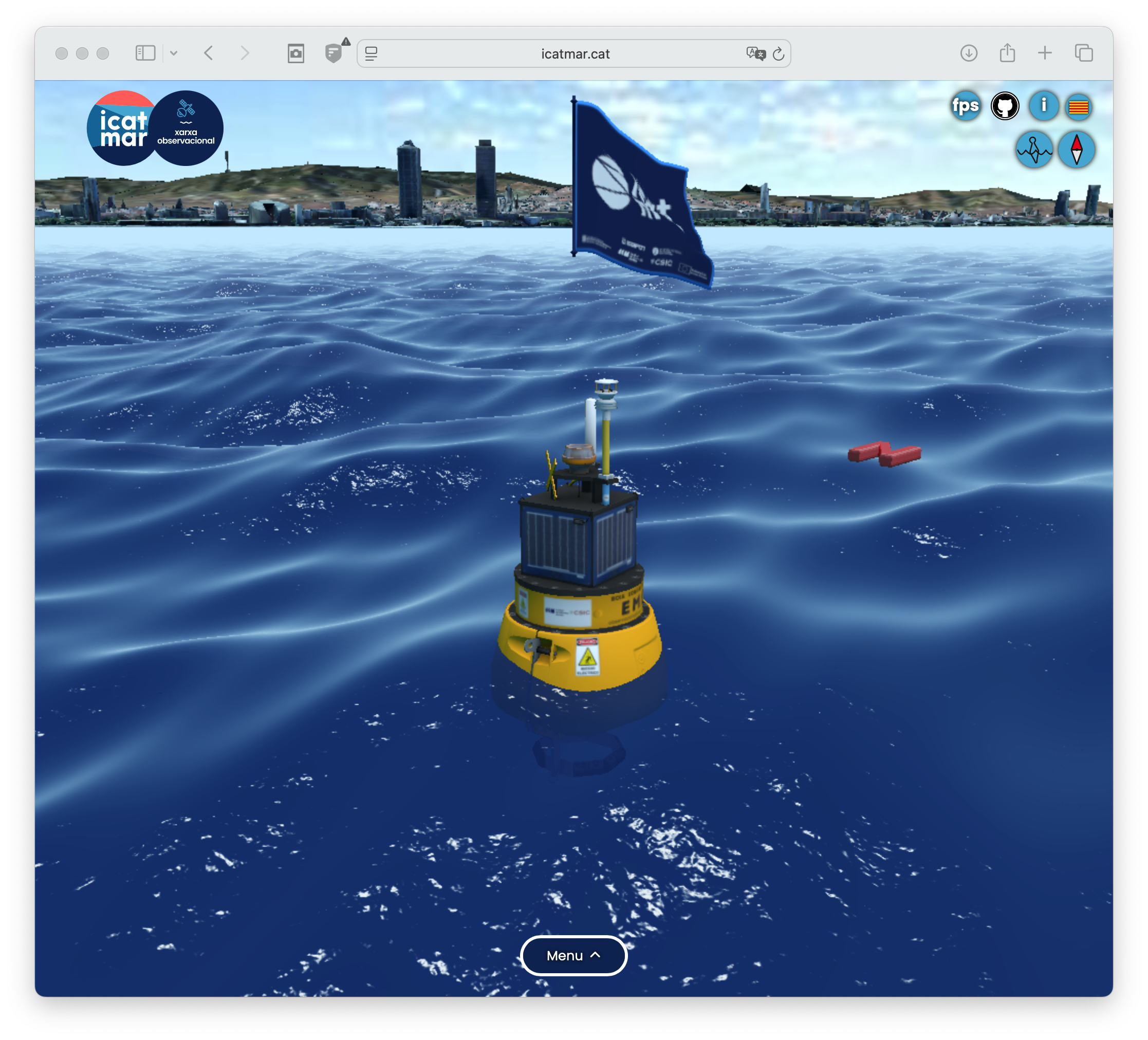 Visor boia Somorrostro